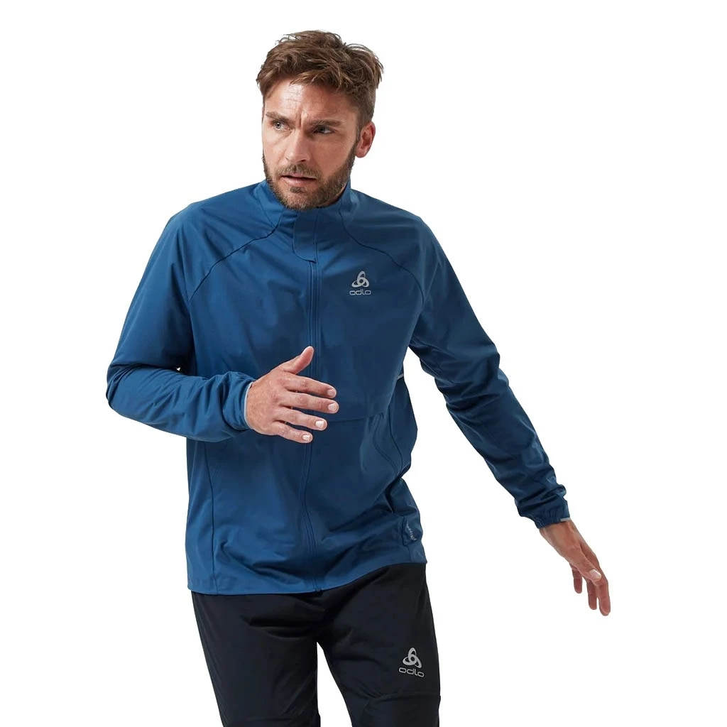 Odlo Jacket Zeroweight Pro Warm Homme Bleu 4 Odlo Jacket Zeroweight Pro Warm Homme Bleu – Image 2