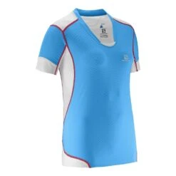 Salomon Maillot Exo Pro Femme Bleu 6 Salomon Maillot Exo Pro Femme Bleu -Sportswear Magasin main 98104 75268 2 38dc