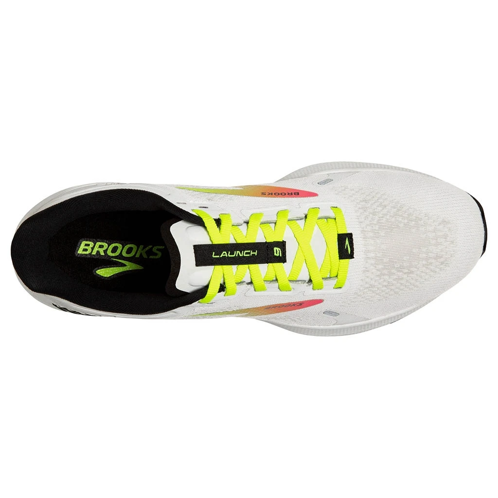 Brooks Running Launch GTS 9 Homme Blanc 6 Brooks Running Launch GTS 9 Homme Blanc – Image 4