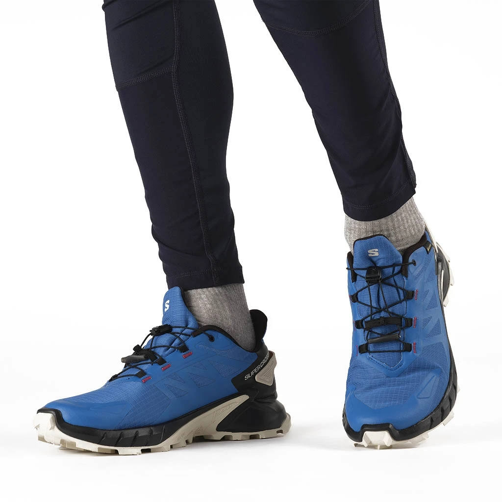 Salomon Supercross 4 Gore-Tex Homme Bleu – Image 6