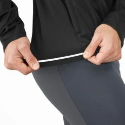 Salomon Gore-Tex Short Sleevehell Jacket Homme Noir 15 Salomon Gore-Tex Short Sleevehell Jacket Homme Noir -Sportswear Magasin main LC1865900 6 MOD gtxwssoftshelljkt deepblack elasticatedhem m e571