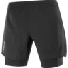 Salomon Cross Twinskin Homme -Sportswear Magasin main LC1868600 0 GHO crosstwshorts black run m 5ee1