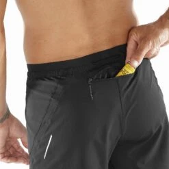 Salomon Cross Twinskin Homme -Sportswear Magasin main LC1868600 5 MOD crosstwshorts black backpocket m 18e1