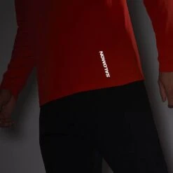 Salomon Sense Long Sleeve Tee Homme Rouge 17 Salomon Sense Long Sleeve Tee Homme Rouge -Sportswear Magasin main LC1878200 4 MOD senselstee fieryred reflective m.png.high res 8a0f