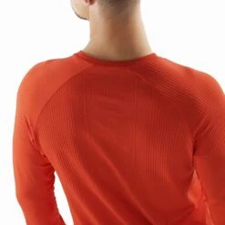 Salomon Sense Long Sleeve Tee Homme Rouge 16 Salomon Sense Long Sleeve Tee Homme Rouge -Sportswear Magasin main LC1878200 5 MOD senselstee fieryred fabricdos m.png.high res 4855