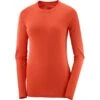 Salomon Sense Long Sleeve Tee Femme Rouge -Sportswear Magasin main LC1878400 0 GHO senselstee fieryred run w.png.high res a392