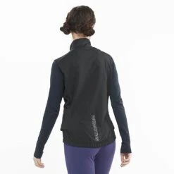 Salomon Light Shell Vest Femme -Sportswear Magasin main LC1894700 1 MOD lightshellvest deepblackwhite run w 48bf