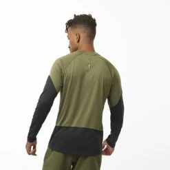 Salomon Cross Run Homme -Sportswear Magasin main LC2033700 1 MOD crossrunlstee grapeleafdeepblack run m 0132