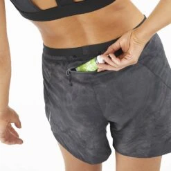 Salomon Cross 5 Femme Noir -Sportswear Magasin main LC2035100 4 MOD cross5short periscopeaodeepblack pochearriere w 53cf