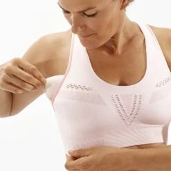 Salomon Essential Move On Seamless Femme Rose -Sportswear Magasin main LC2036300 4 MOD elevatemoveonbra cradlepinkheather insertpad w.png.high re 38cb