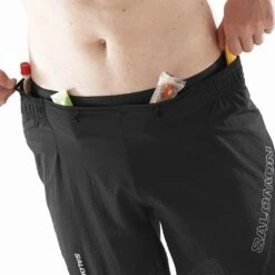 Salomon Sense Aero 7 Homme -Sportswear Magasin main LC2048000 5 MOD senseaero7shorts deepblack frontpockets m 52fe