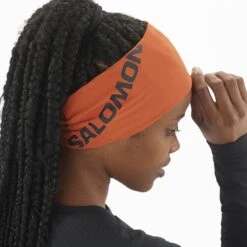 Salomon Winter Training Orange -Sportswear Magasin main LC2121400 1 MOD rsproheadband burntochre logomatiere uw 79ae