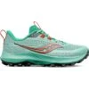 Saucony Peregrine 13 Femme Vert -Sportswear Magasin main S10838 25 1 1 1a2d