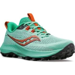 Saucony Peregrine 13 Femme Vert -Sportswear Magasin main S10838 25 5 1 5e86