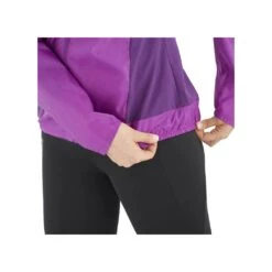 Salomon Bonatti Cross Full Zip Hoodie Femme Violet -Sportswear Magasin main SALO07274 05 439e