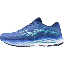 Mizuno Wave Rider 27 Femme Bleu Marine -Sportswear Magasin main SH J1GD230325 00 1000 7190