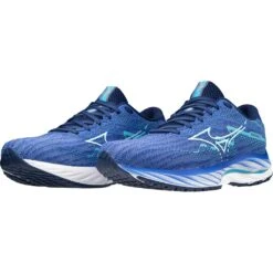 Mizuno Wave Rider 27 Femme Bleu Marine -Sportswear Magasin main SH J1GD230325 09 1000 f57d