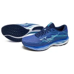 Mizuno Wave Rider 27 Femme Bleu Marine -Sportswear Magasin main SH J1GD230325 99 1000 93d1