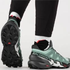 Salomon Speedcross 6 Femme -Sportswear Magasin main Salomon Speedcross 6 W Yucca Ebony 417431 6 979a