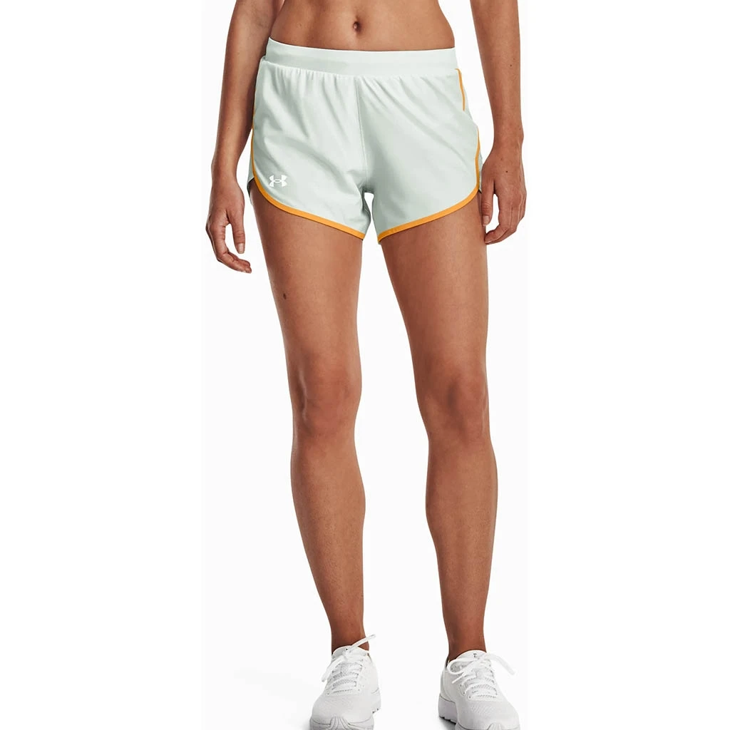 Under Armour Fly By Elite 3 Short Femme Vert 4 Under Armour Fly By Elite 3 Short Femme Vert – Image 2