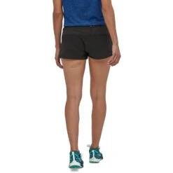 Patagonia Strider Pro Shorts - 3 In. Femme Noir -Sportswear Magasin main WBS2124657BLKBJ2 2 6608