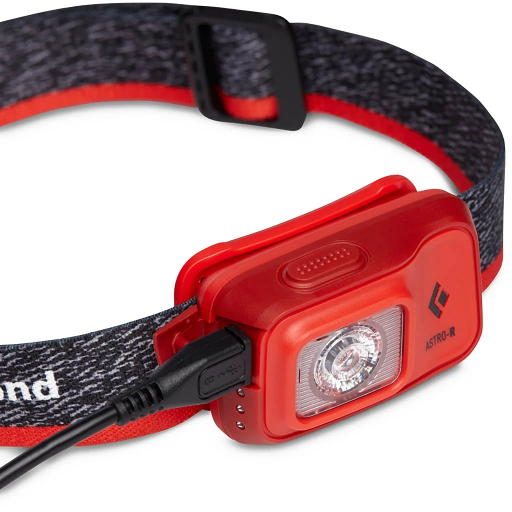 Black Diamond Astro 300-R Headlamp Rouge 6 Black Diamond Astro 300-R Headlamp Rouge – Image 4