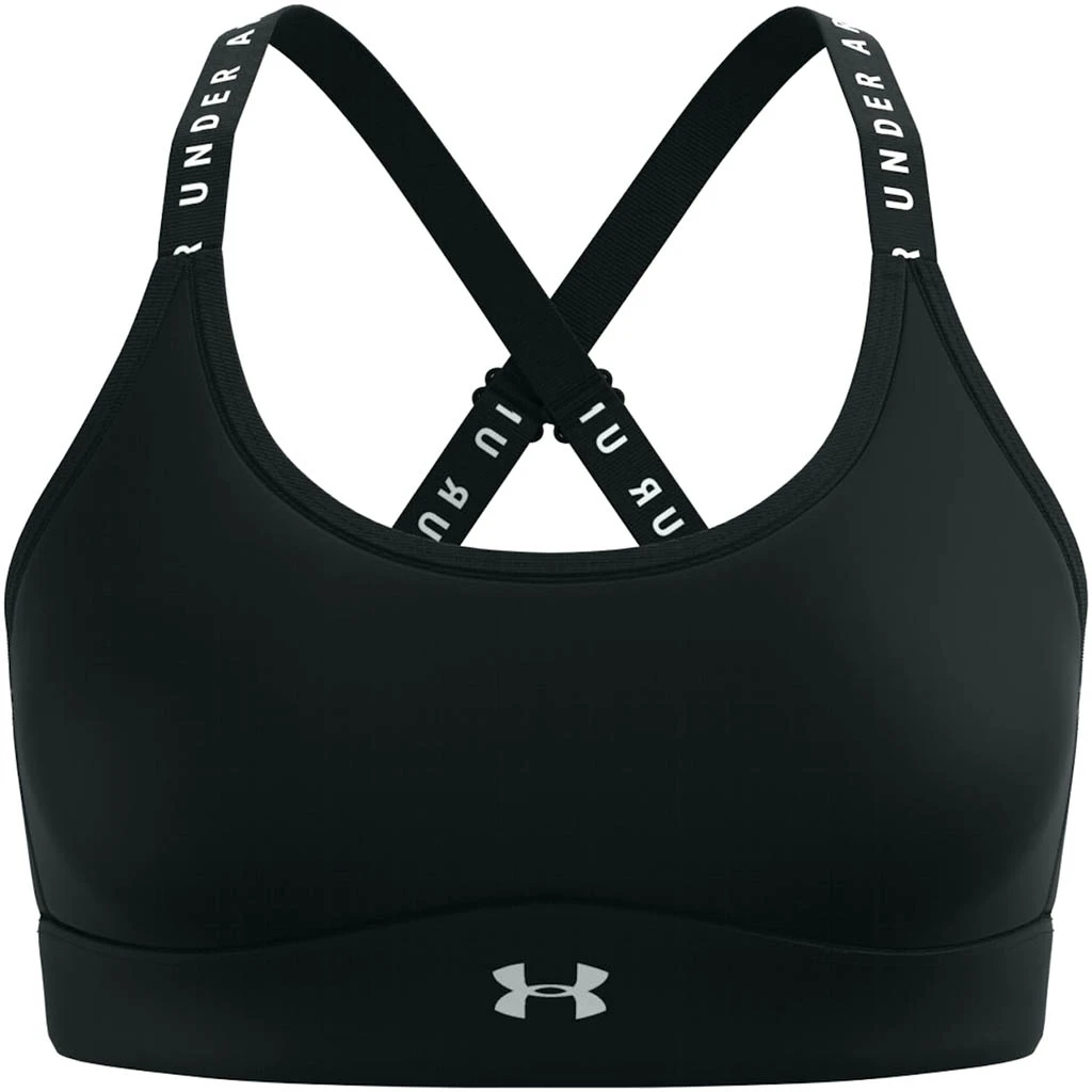 Under Armour Infinity Mid Covered Femme Noir 3 Under Armour Infinity Mid Covered Femme Noir