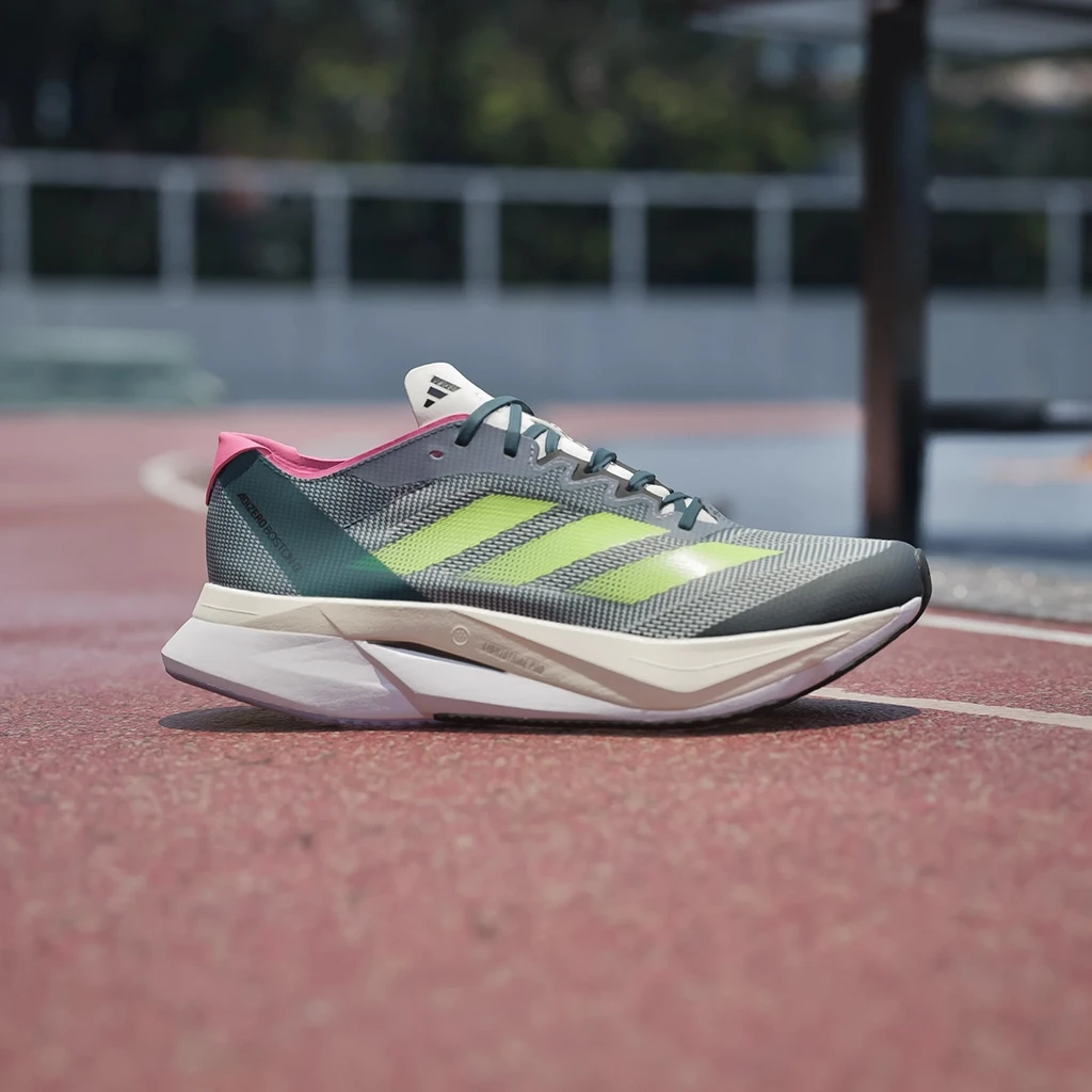 Adidas Adizero Boston 12 Femme Gris 7 Adidas Adizero Boston 12 Femme Gris – Image 5