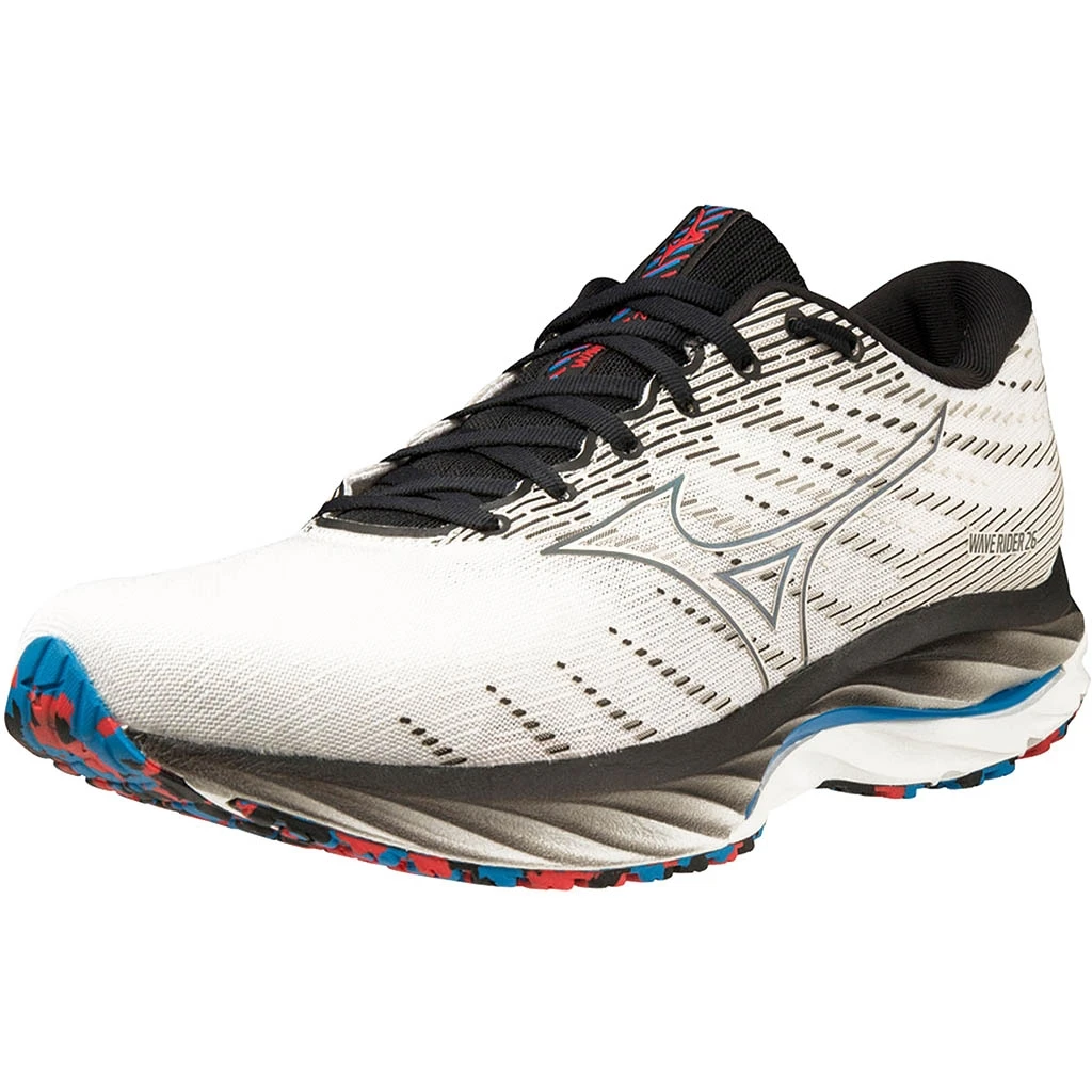 Mizuno Wave Rider 26 Homme Blanc 5 Mizuno Wave Rider 26 Homme Blanc – Image 3