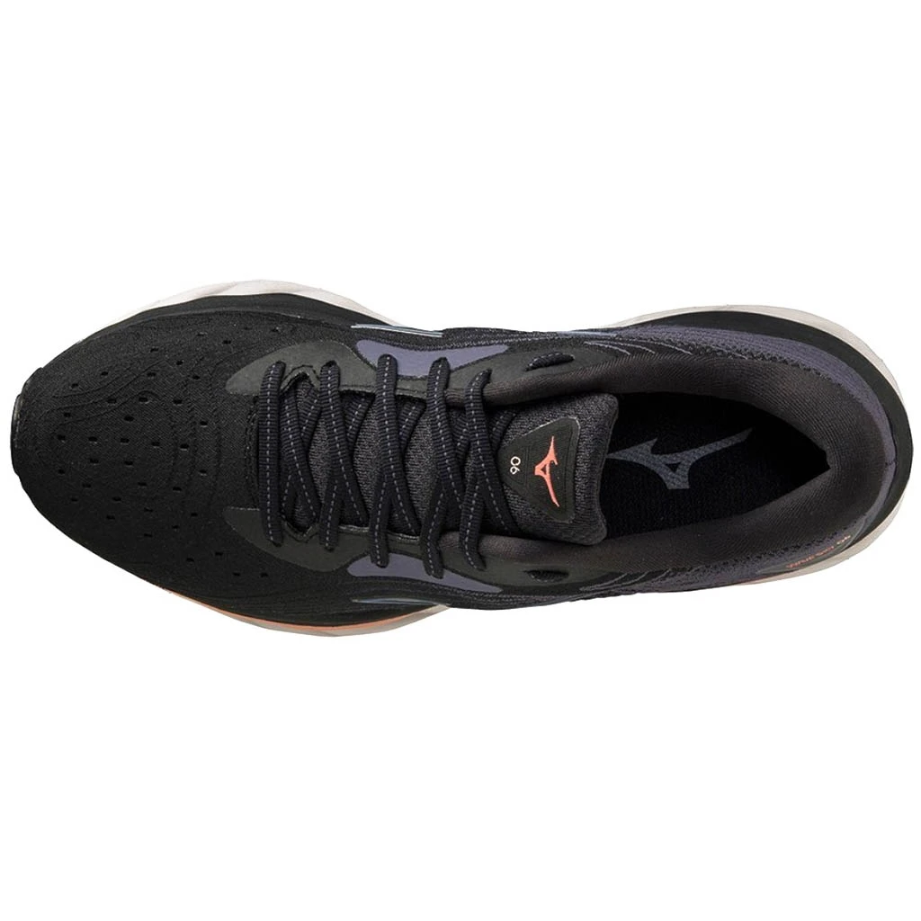 Mizuno Wave Sky 6 Femme Noir 5 Mizuno Wave Sky 6 Femme Noir – Image 3