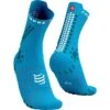 Compressport Pro Racing Socks V4.0 Trail Bleu Ciel -Sportswear Magasin main pro racing socks v4 trail light blue 4 f2e6