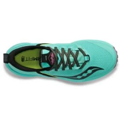 Saucony Xodus Ultra Femme -Sportswear Magasin main saucony xodus ultra cool mintdusk menthe 2 3dca